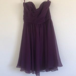 Knee High Bridesmaid Dress